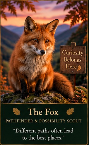 The Fox among autumn ferns and quiet Valley paths.